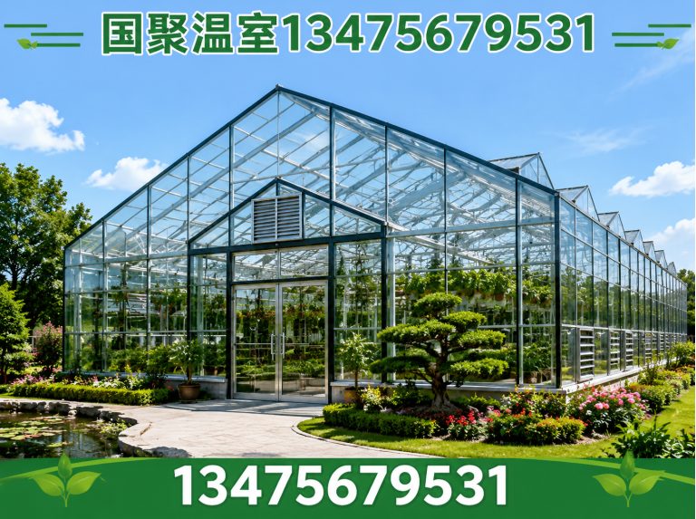寒亭区连栋薄膜温室展示图